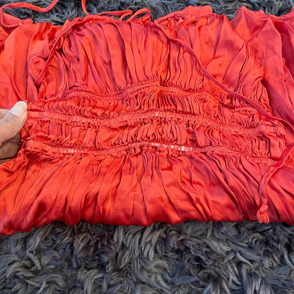 Rays for Days Darya Dress in Cayenne - Picture 7 of 8